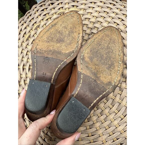 Vintage Guess by Georges Marciano Women’s Size 5.5 Brown Leather Ankle Booties - Picture 8 of 15